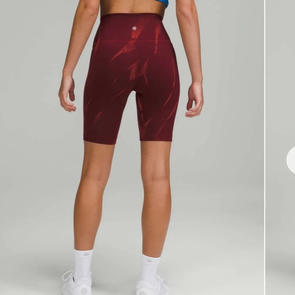 Lululemon Wunder Train High-Rise Short 8" red size 4 - Picture 9 of 11